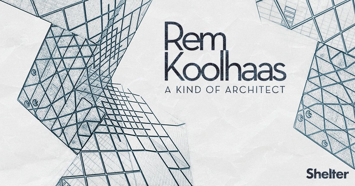 Rem Koolhaas is the architect who built deconstructivisms legacy
